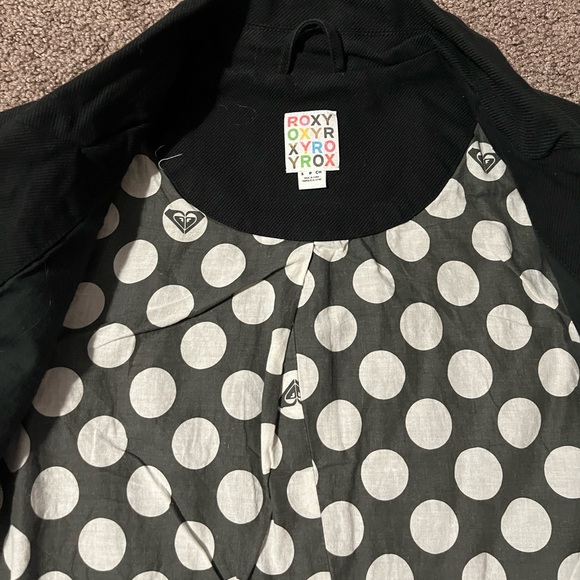 Roxy Black Pea Coat - Picture 3 of 4